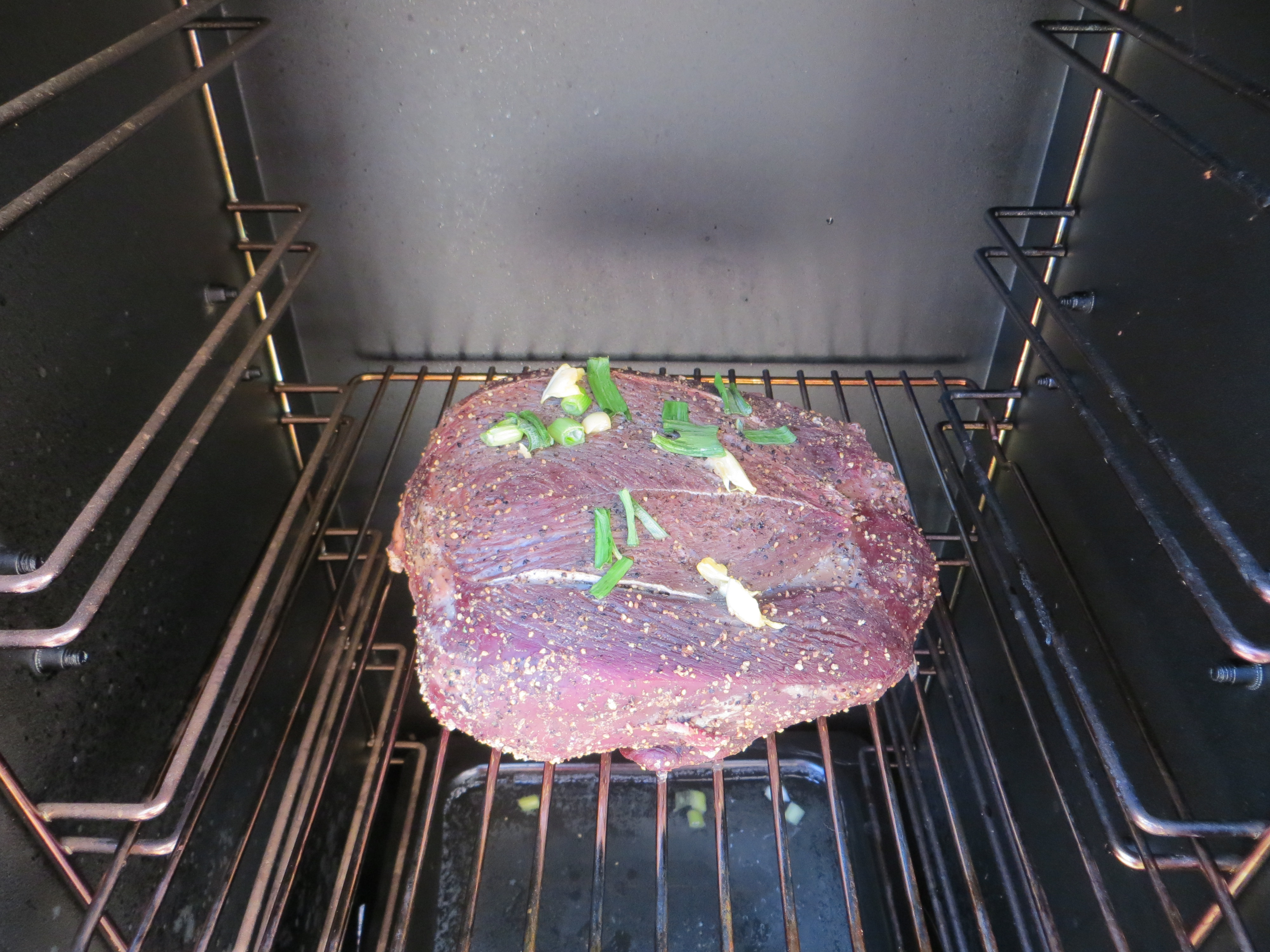 Roast beef at the 3 hour mark.
