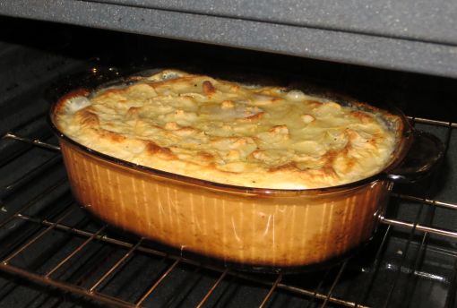 Scalloped Potatoes Baking