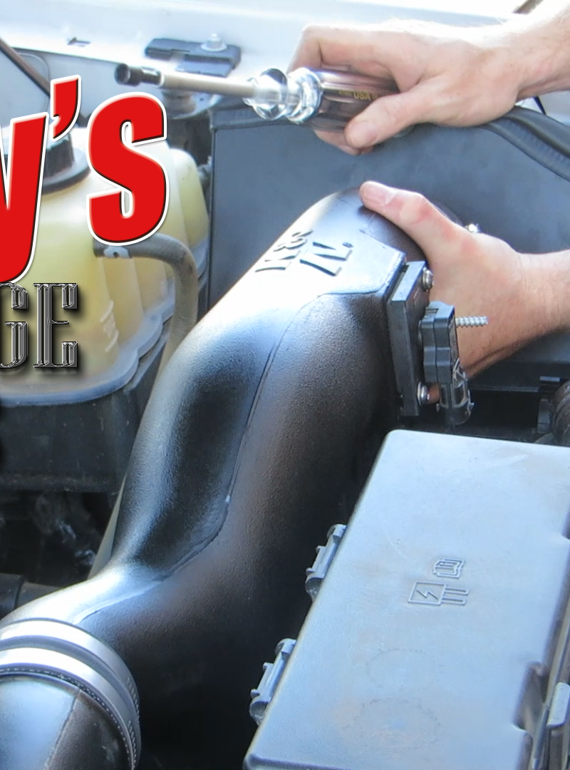 How to install a K&N cold air intake 2013 Ford F-150 Ecoboost