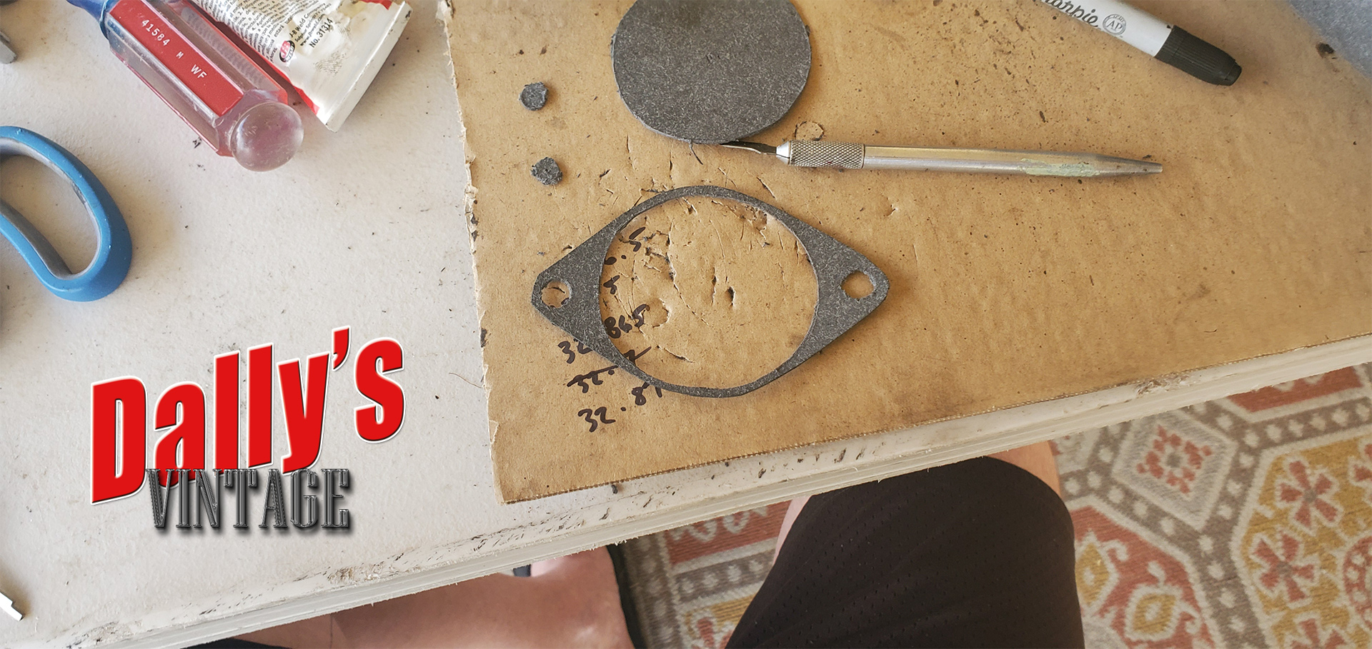 How to make your own gasket Dally's Vintage Days